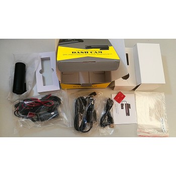 Dash Cam Front + Rear Cam (Optional) BNF-01: QHD 1440p 2.4G-5G Dual Band with GPS and Wifi