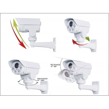 IP bullet PTZ 10X camera PT10Z-1080P