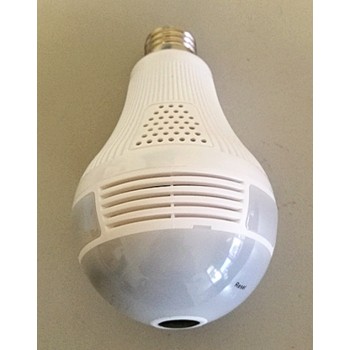 LED Bulb + 3D Panoramic HD IP Camera WiFi series HK-B13-L, HK-B2-L - 360° camera