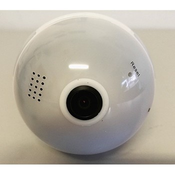 LED Bulb + 3D Panoramic HD IP Camera WiFi series HK-B13-L, HK-B2-L - 360° camera