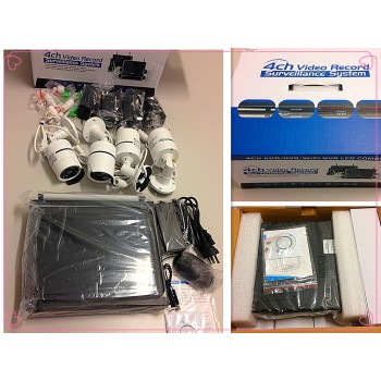 WiFi advanced 4 Channel 10"LCD Kits