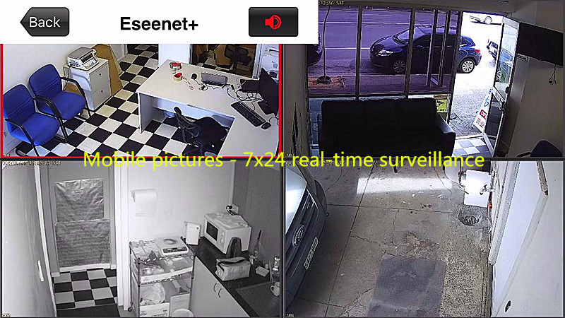 7x24 surveillance during the daytime